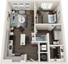 A6 Floor Plan A6 Floor Plan at Axio at Carillon, Florida
